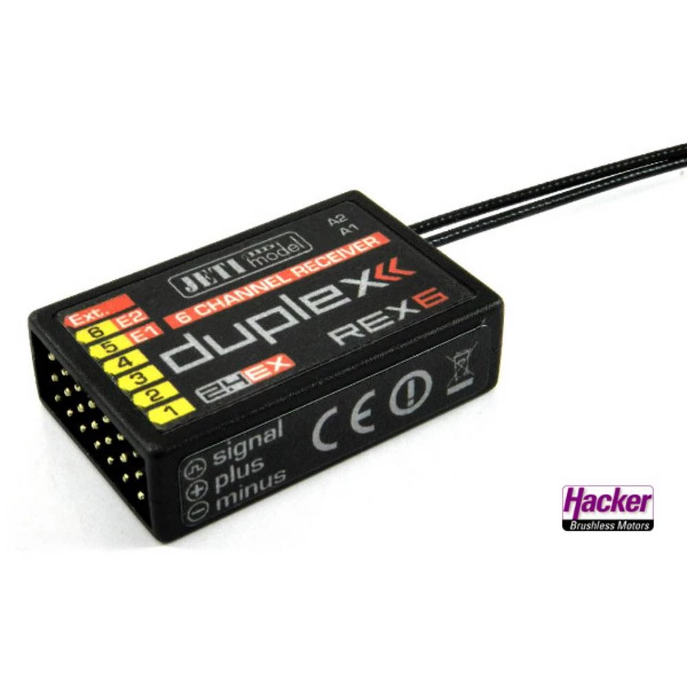 Jeti Rex 6 6-kanalni prijamnik 2,4 GHz slika