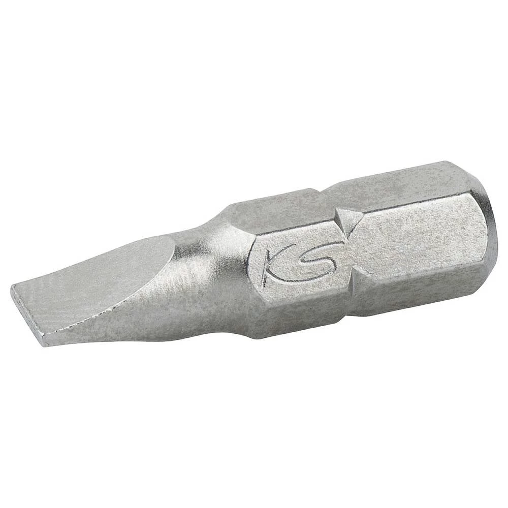 KS Tools 911.3309 pljosnati bit 9 mm S2 čelik poniklovani C 6.3 kom. slika
