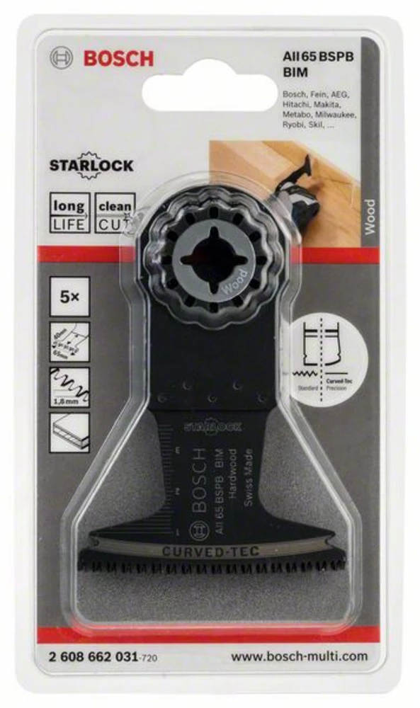 List ubodne pile Bosch Accessories AII 65 BSPB 2608662031 5 ST slika