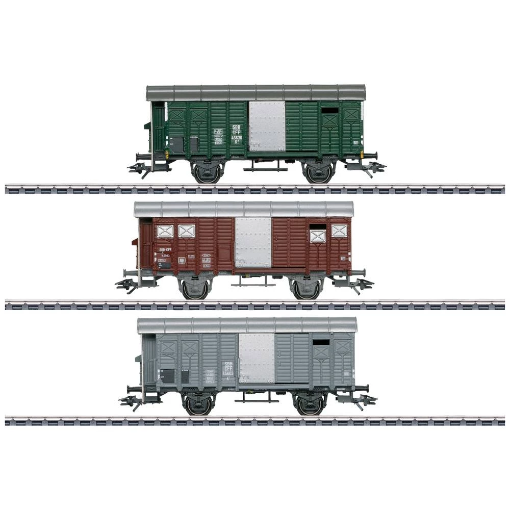 Märklin 46568 H0 set od 3 vagona, npr. Eb 3/5 od SBB-a slika