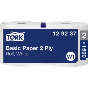 TORK Tork standardne papirnate maramice u roli bijele W1 129237 slika