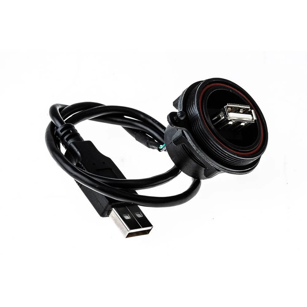 Bulgin USB kabel USB-A utičnica, USB-A utikač 0.5 m PX0844/A/0M50/A slika