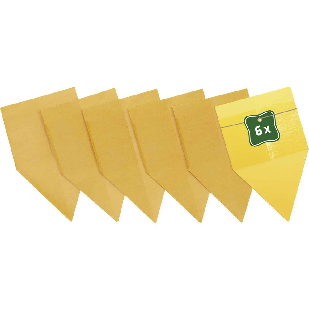 Gardigo 668066 vrsta zaštite od štetočina ljepljiva folija (Š x V) 6 cm x 10 cm žuta 6 kom. slika