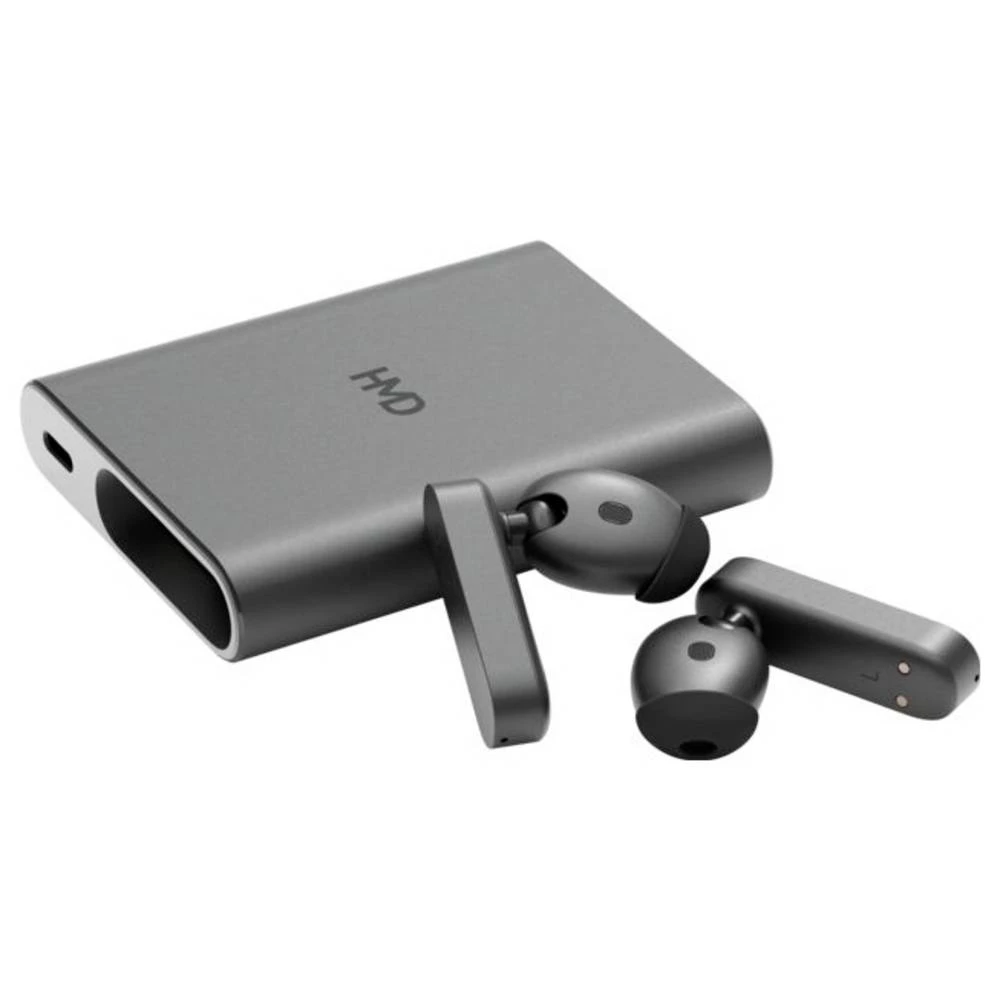 HMD Amped Buds In Ear slušalice Bluetooth® crna smanjivanje šuma mikrofona otporne na znojenje sportske slika