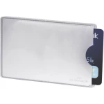 Durable Držač RFID značke, zaštitni etui Plastika s RFID oklopom Srebrna 10 ST