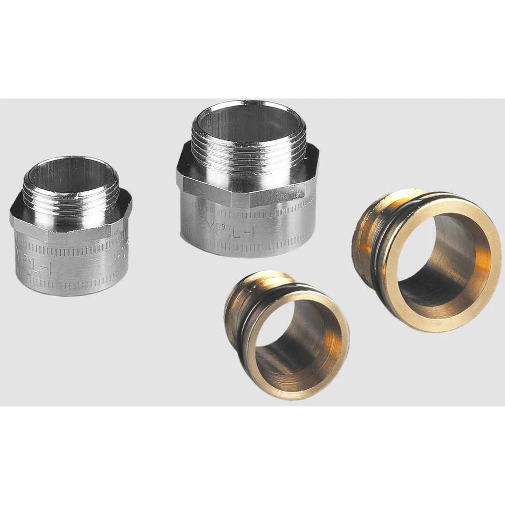 Helukabel 97623-25  cijevna uvodnica srebrna M25  ravan 25 St. slika