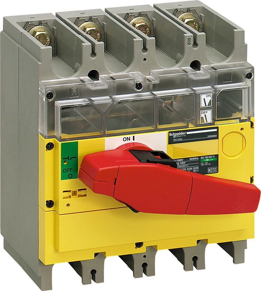 Teretna rastavna sklopka 250 V/DC, 690 V/AC 630 A Schneider Electric 31195 1 ST slika