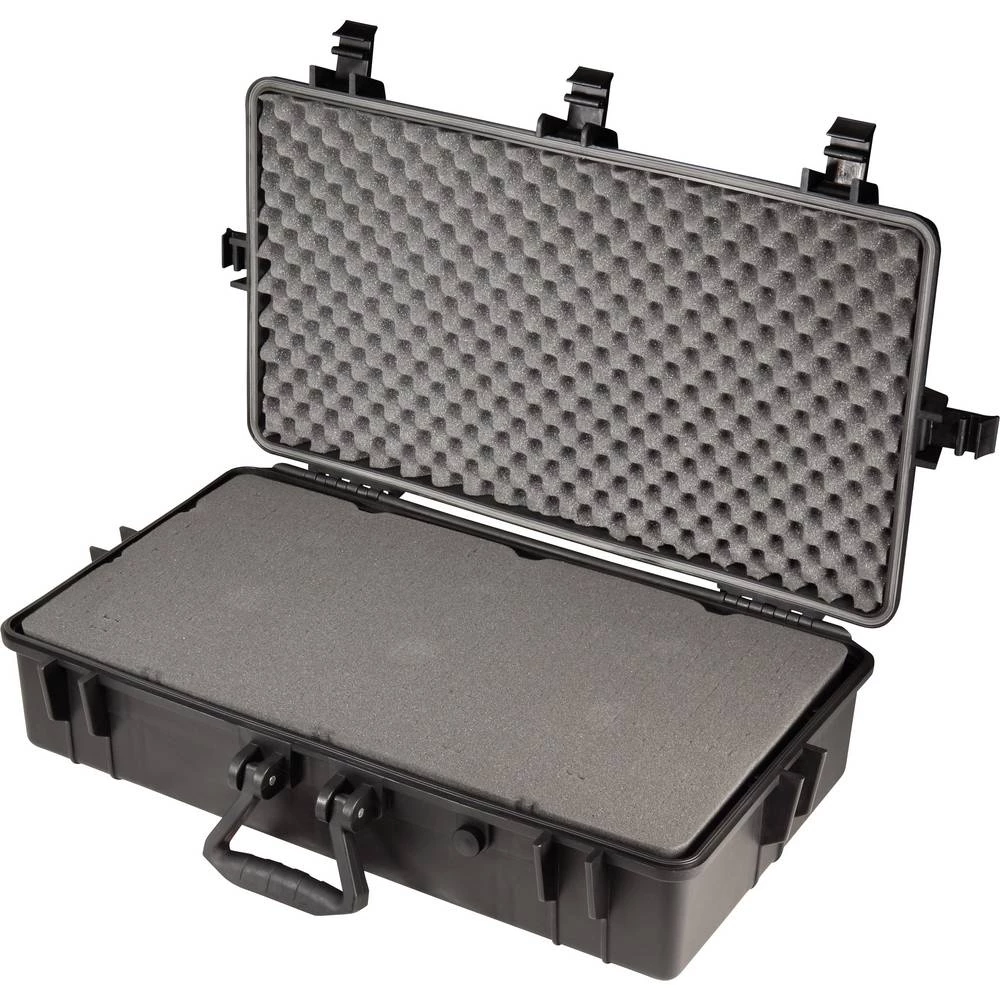 Basetech IP67 1806734 ESD, Električar, Baterijski strojevi Kovčeg za alat, prazan (Š x V x d) 430 x 720 x 180 mm slika