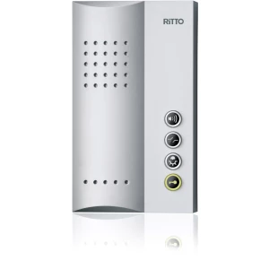 Ritto by Schneider 1713220 Video-portafon Ritto 1713220 Kompaktna interfonska stanica Srebrna slika