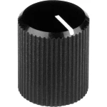 Okretni gumb S gumbom za obilježavanje Crna (Ø x V) 17 mm x 13 mm Mentor 506.6131 1 ST