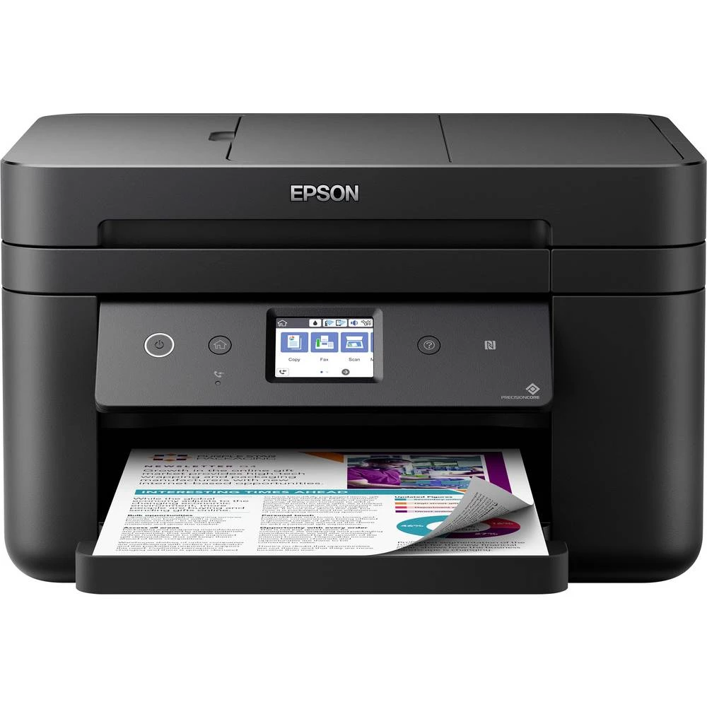 Epson WorkForce WF-2860DWF Inkjet višenamjenski printer A4 Štampač, Faks, Mašina za kopiranje, Skener LAN, WLAN, NFC, Duplex slika