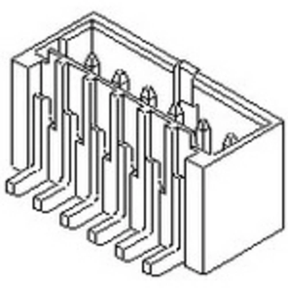 Molex 874371543 letva s igličastim kontaktima     1000 St. slika