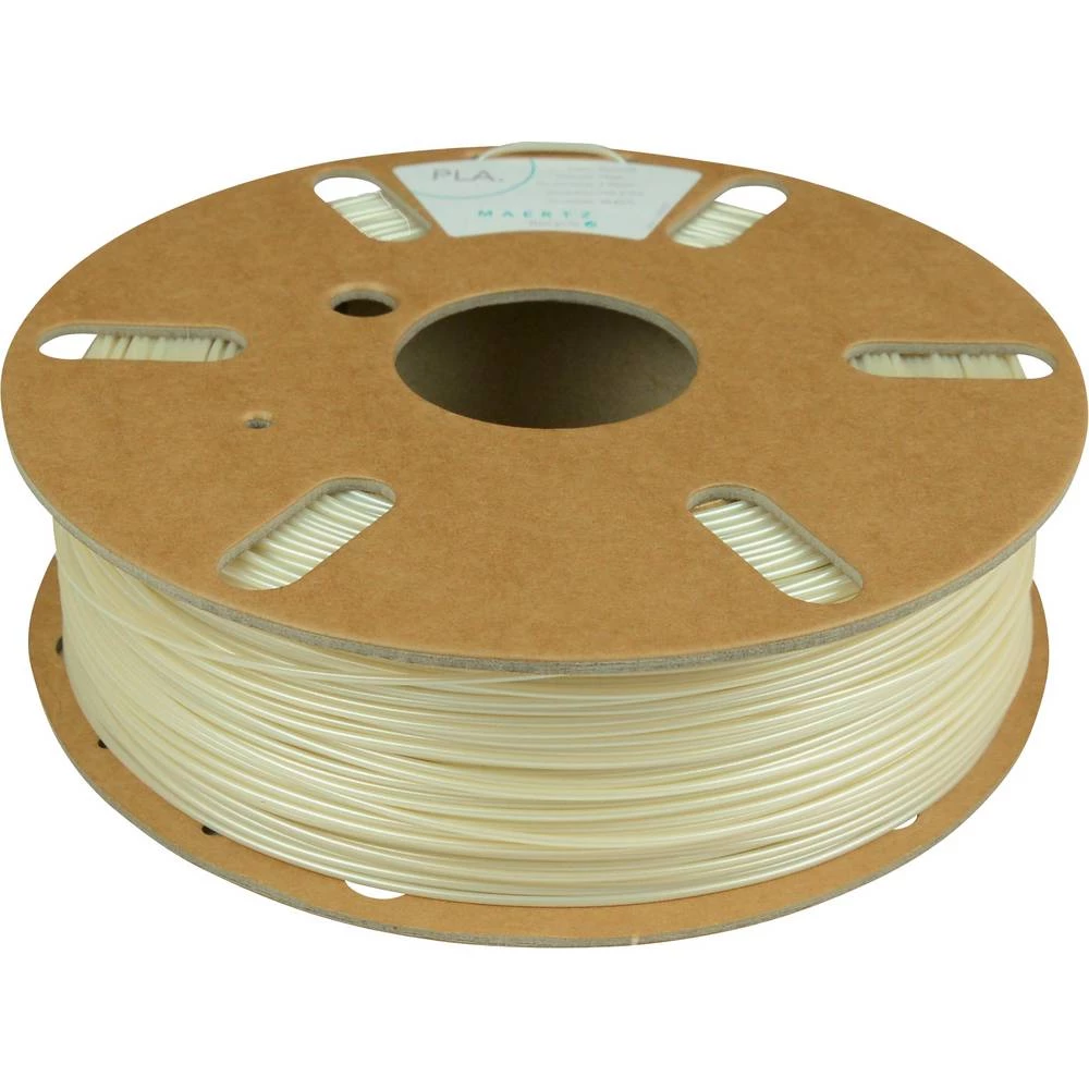 Maertz PMMA-1000-006 Polyactic-Acid 3D pisač filament pla 2.85 mm 750 g biserno-bijela slika