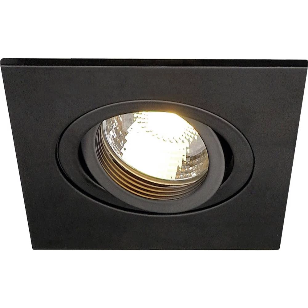 Ugrađeno svjetlo Halogena žarulja, LED GU10 50 W SLV 113450 New Trial XL Crna (mat) slika