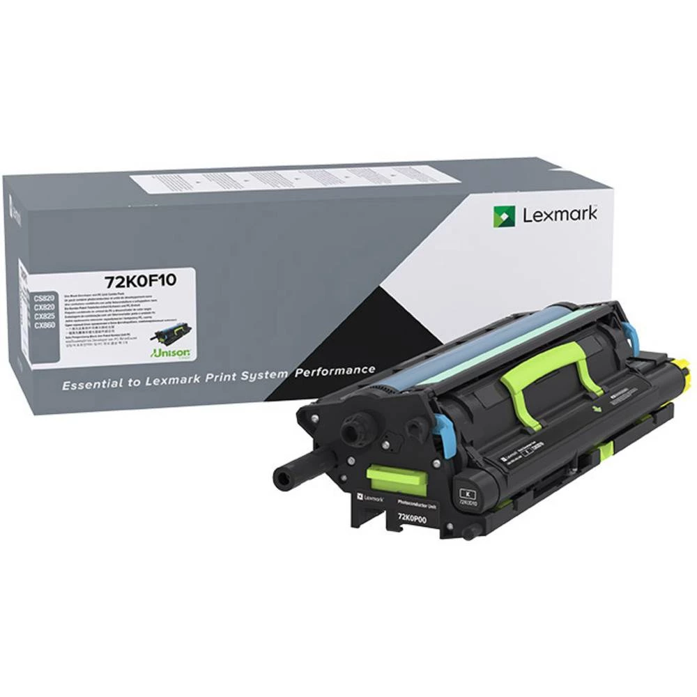 Lexmark Razvojna jedinica + fotokonduktor CS820 CS827 CX820 CX825 CX827 CX860 72K0F10 Original Crn 300000 Stranica slika