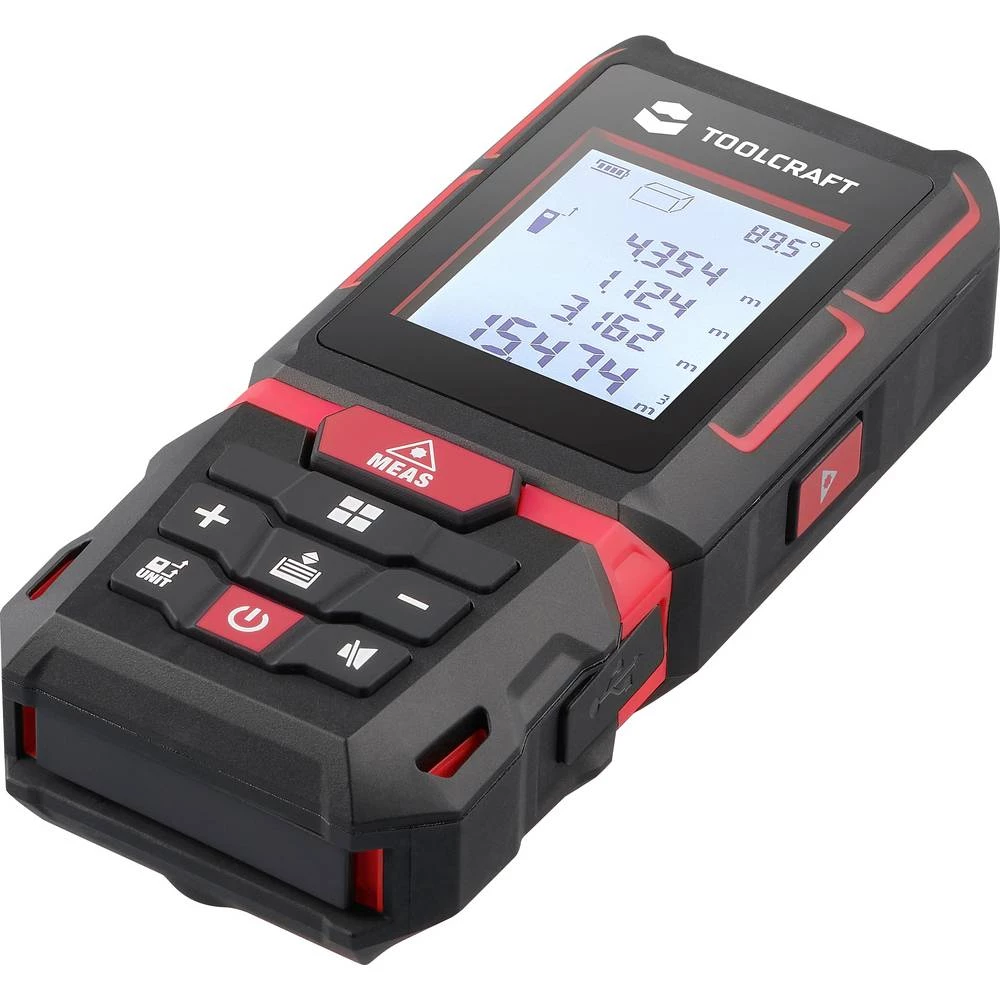 TOOLCRAFT LDM XG40 L laserski daljinomjer   Li-ion akumulator 40 m slika
