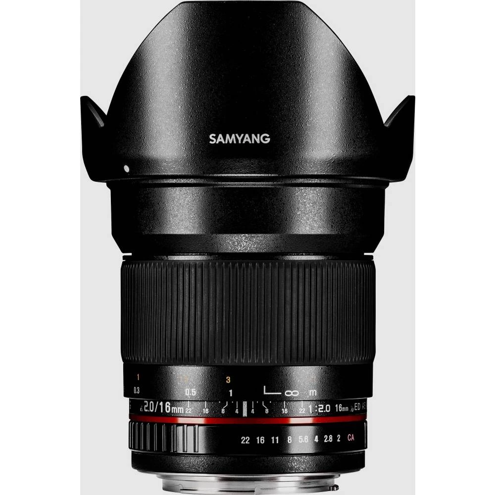 Samyang 21530 21530 širokokutni objektiv f/2.0 (max) 16 mm slika