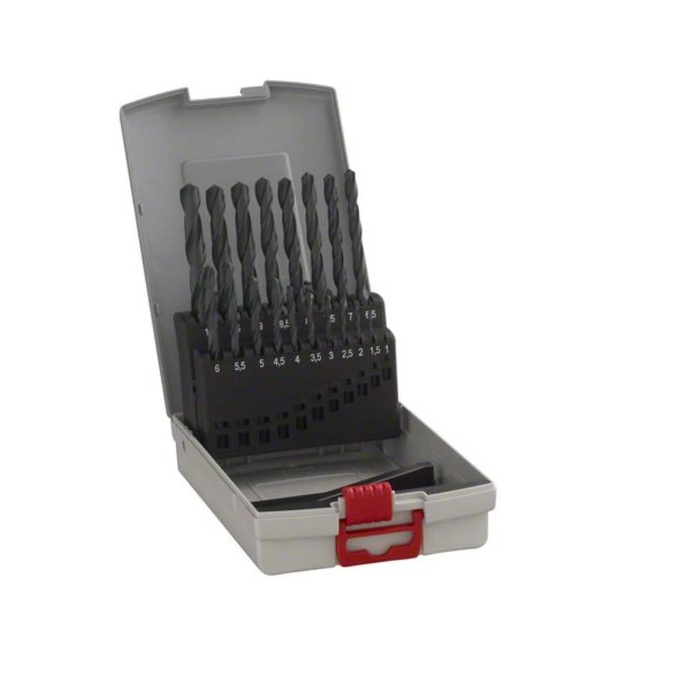 HSS Metal-spiralno svrdlo-komplet 19-dijelni Bosch Accessories 2608587012 Valjani svitak DIN 338 Cilinder 1 Set slika