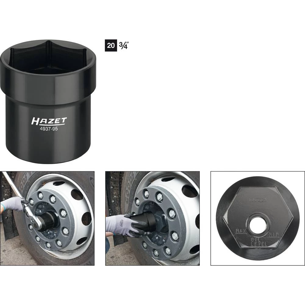 Achsmutternschlüssel Hazet 4937-95 slika