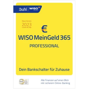 WISO Mein Geld Professional 365 godišnja licenca, 1 licenca Windows financijski softver slika