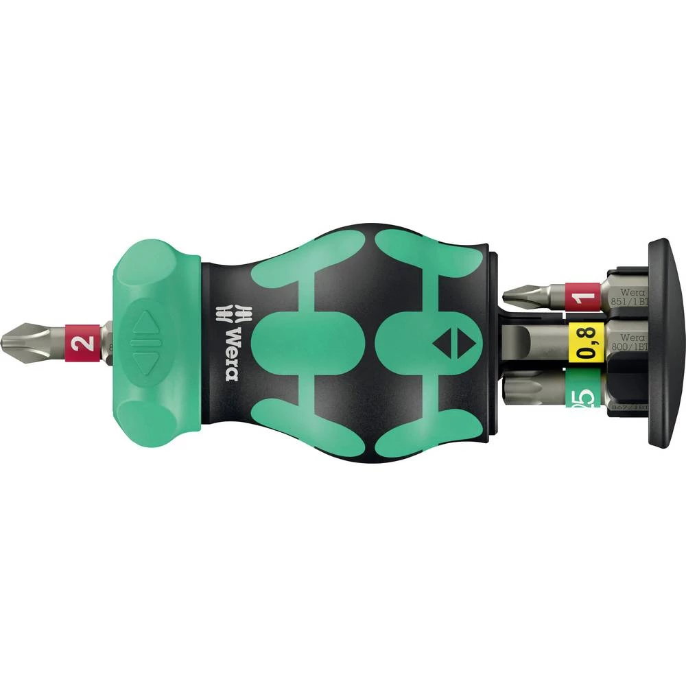 Wera Kompakt Stubby Magazin RA 1 2025 univerzalno set bitova slika