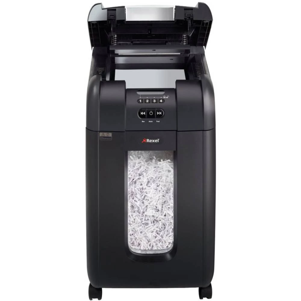 Uništavač dokumenata Rexel Auto+ 300X Rezanje na komade 4 x 40 mm 40 l Broj stranica (maks.): 330 Razina sigurnosti (uništavanje slika