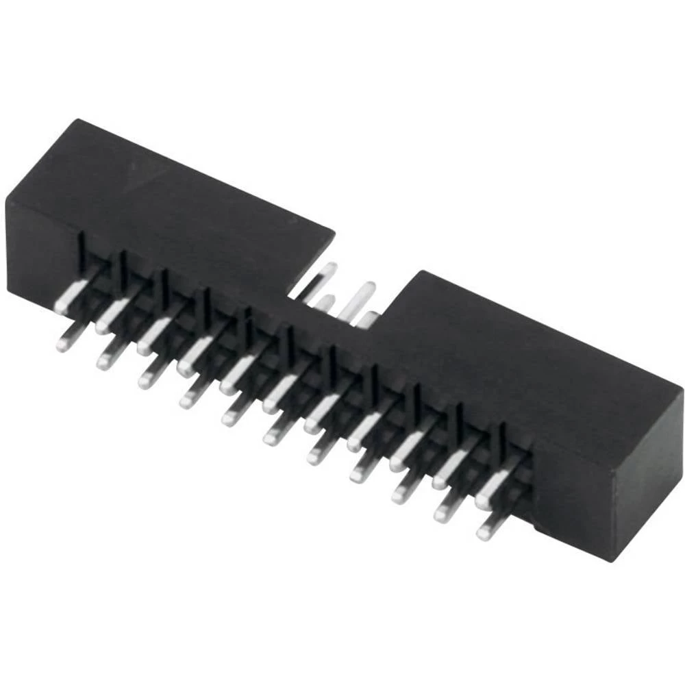 W & P Products 635-16-1-00 letva s igličastim kontaktima Raster: 2 mm Ukupan broj polova: 16 Broj redova: 2 1 St. slika
