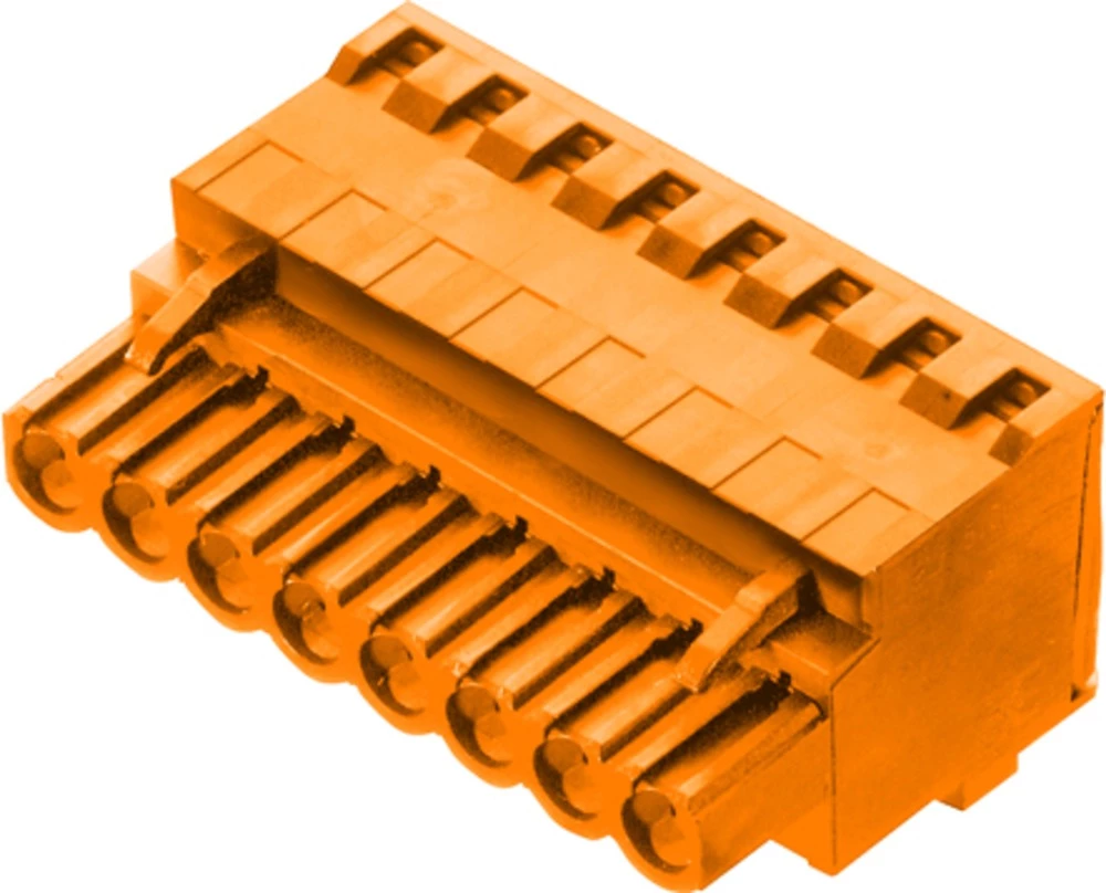 Utični konektor za tiskanu pločicu 1982760000 Weidmüller narančasta sadržaj: 42 komada slika