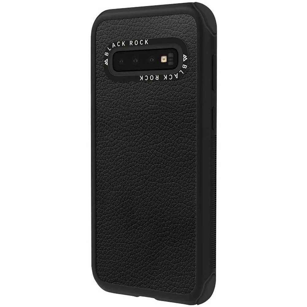 Black Rock Robust Real Leather Stražnji poklopac za mobilni telefon Pogodno za: Galaxy S10 Crna slika
