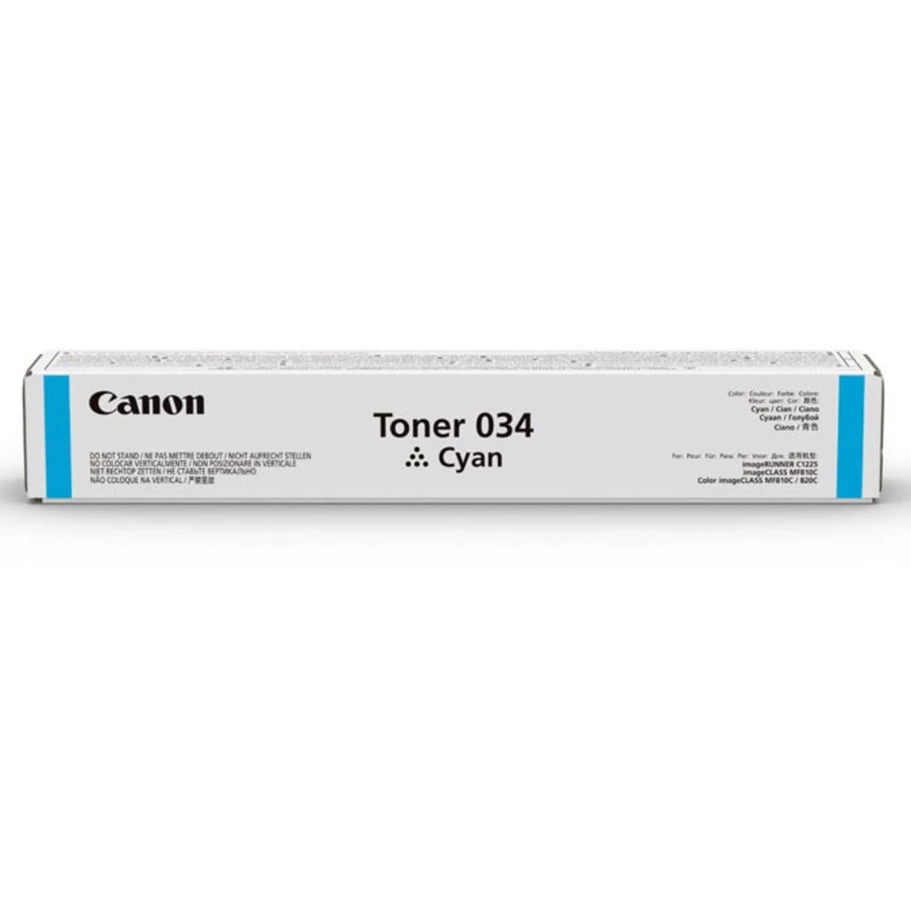 Toner Original Canon 034 Cijan Raspon maks. 7300 Stranica slika