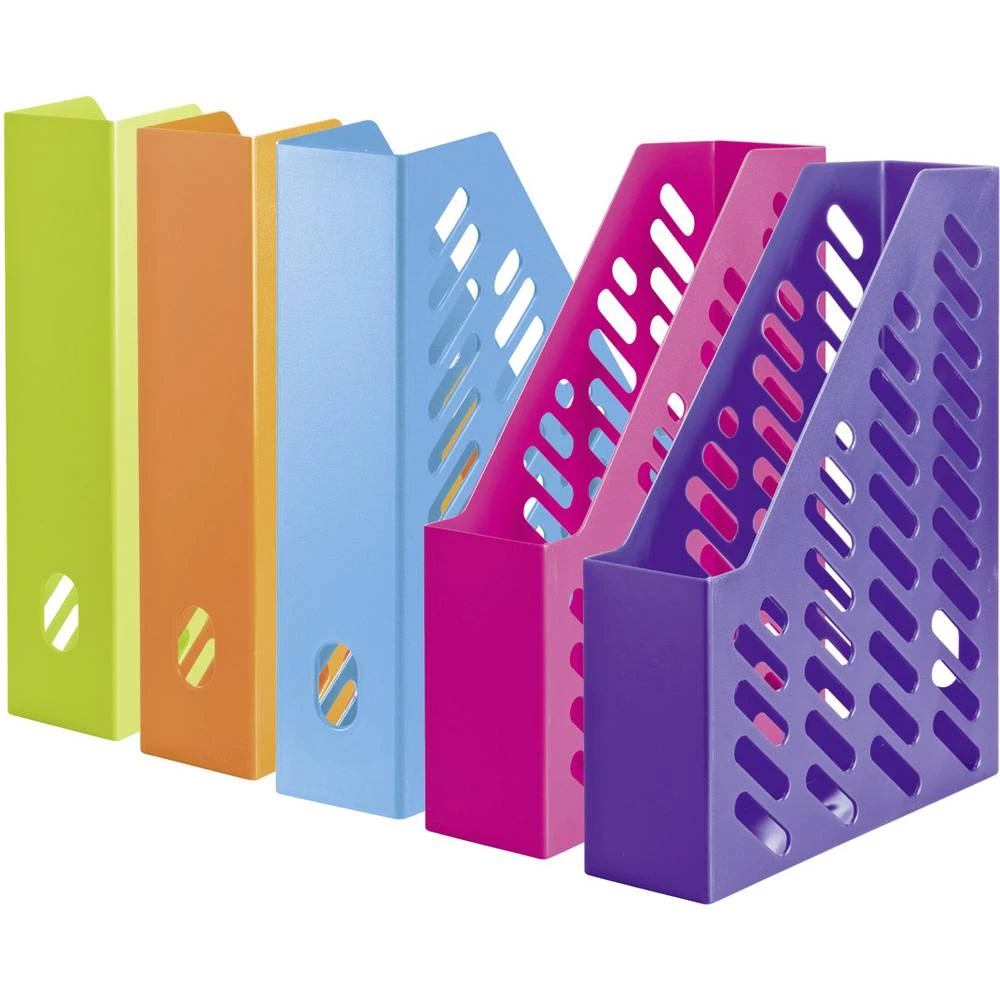 HAN Mreža za časopise 1601-20 KLASSIK Trend Colours DIN A4, DIN C4 Svijetlozelena, Narančasta, Svijetloplava, Ružičasta, Ljubiča slika