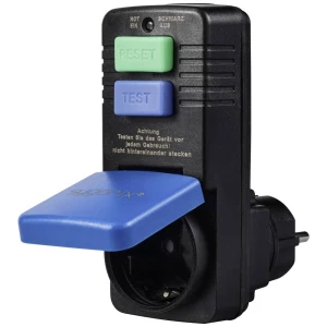 Sygonix SY-5732396 međuutikač za osobnu zaštitu   230 V/AC crna IP54 slika