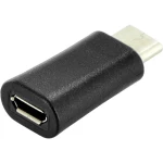 USB 2.0 Adapter [1x Ženski konektor USB 2.0 tipa Micro B - 1x Muški konektor USB-C™] Crna ednet