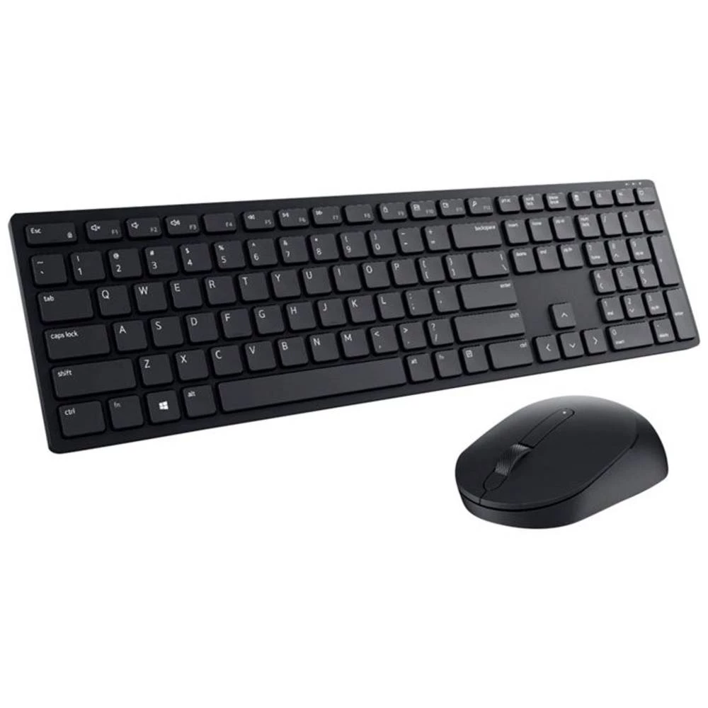 Dell Pro KM5221W bežični tipkovnica, set miša US-engleski, qwerty crna slika
