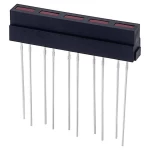 Kingbright L-133CB/5IDT LED stupovi 5-struki crvena (D x Š x V) 35 x 6.1 x 8.6 mm