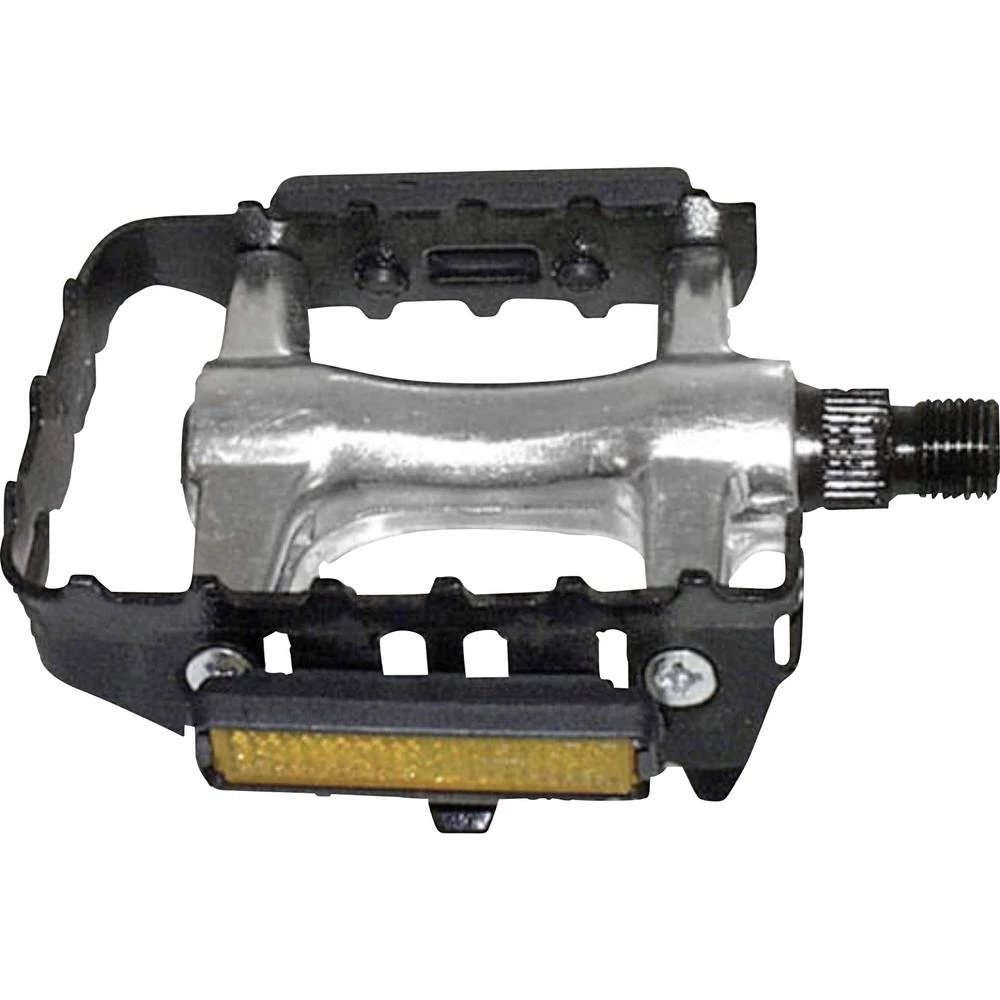 Pedale M-Wave 311322 420 g Crna, Srebrna slika