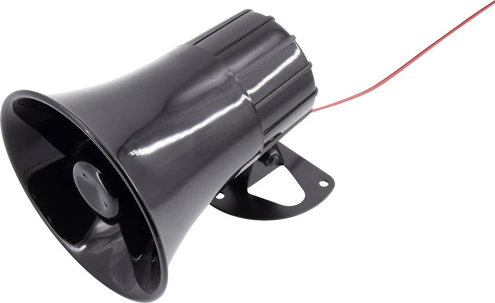 Zvučnik u obliku roga, razina buke: 115 dB 15 W napon: 12 V TRU COMPONENTS TC-6645356 1 kom. slika