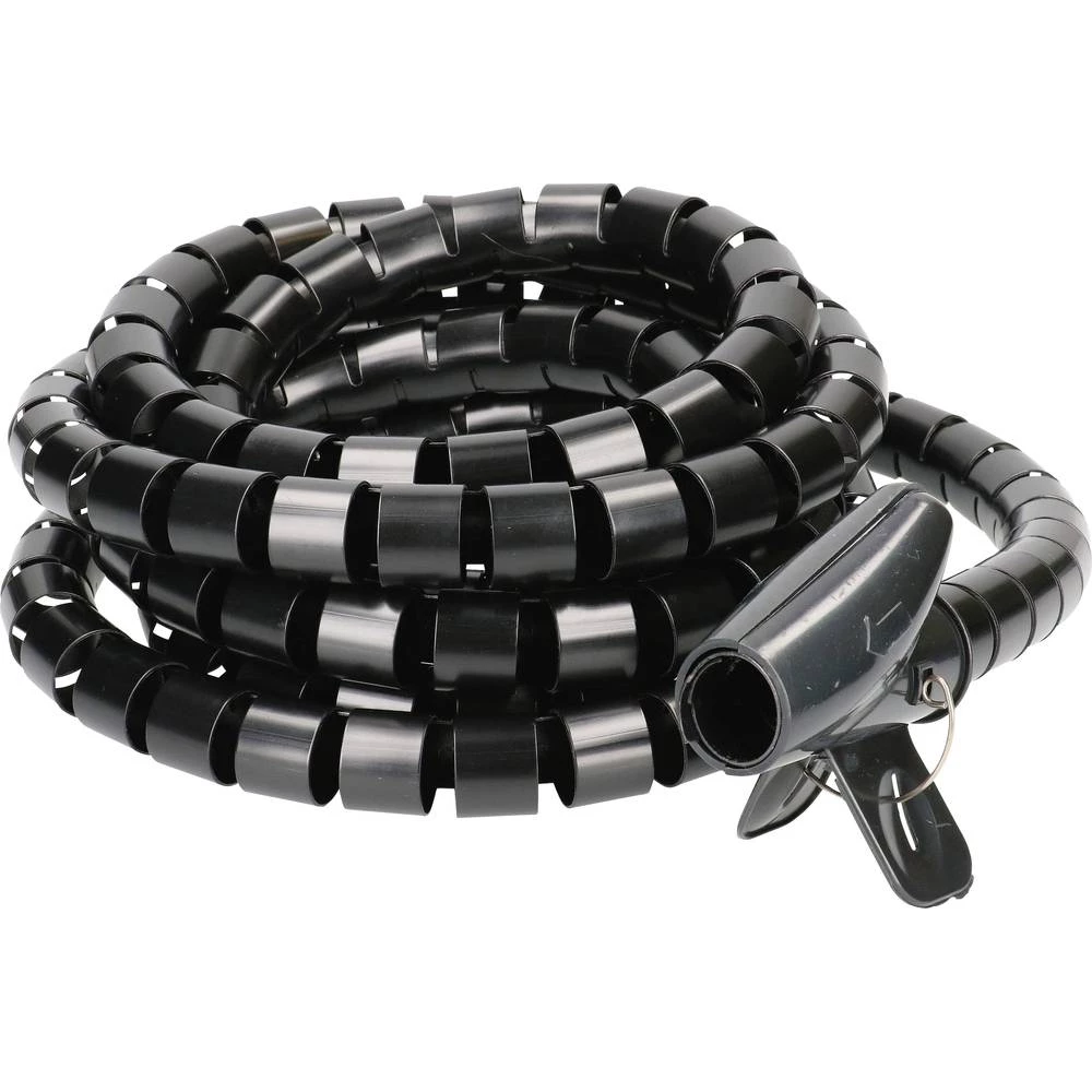 Cablehome 128531  spiralno crijevo crna plastika  1 St. slika