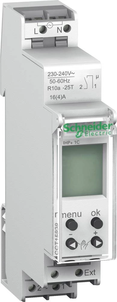 Vremenski prekidač za DIN šine Digitalno Schneider Electric CCT15838 230 V slika