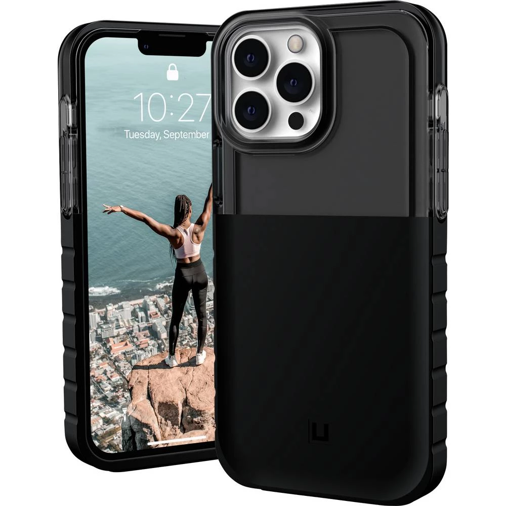 Urban Armor Gear  Dip Case  stražnji poklopac za mobilni telefon  Apple  iPhone 13 Pro Max  crna slika