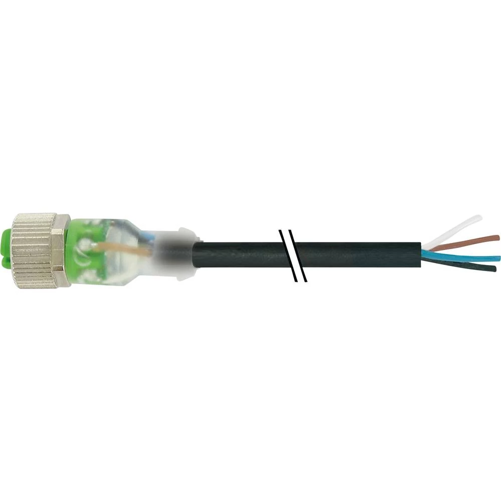 Murrelektronik 7000-12291-6340750 utični konektor za senzor/aktivator, nekonfekcionirani M12 x 1 žženski konektor, ravni slika