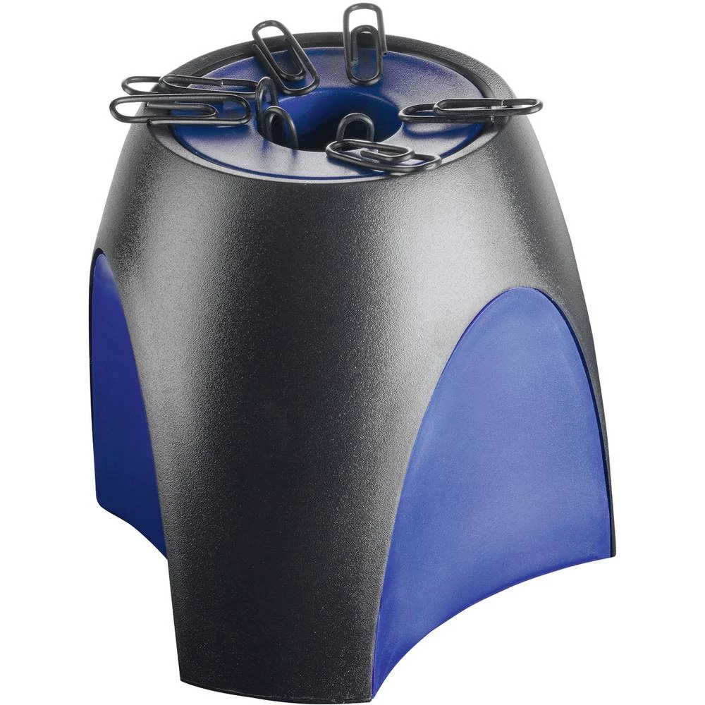 HAN Kutija za spajalice DELTA 1752-34 Crna, Plava boja slika