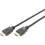 Digitus HDMI video priključni kabel [1x muški konektor HDMI - 1x muški konektor HDMI] 2.00 m crna