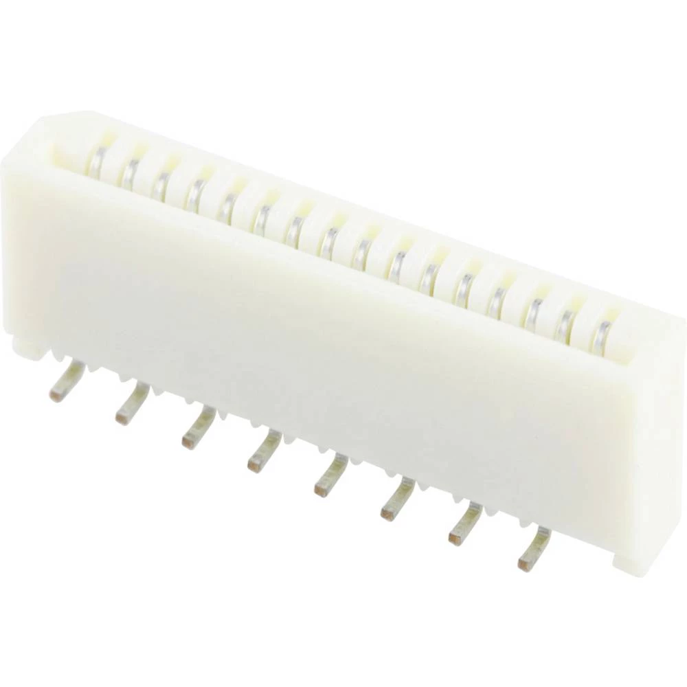 Molex 528081670 1000 pcs 1.00mm Pitch Easy-On FFC/FPC Connector, Surface Mount, Vertical, Non-ZIF, Tin (Sn) Plating, 16 Circuits slika