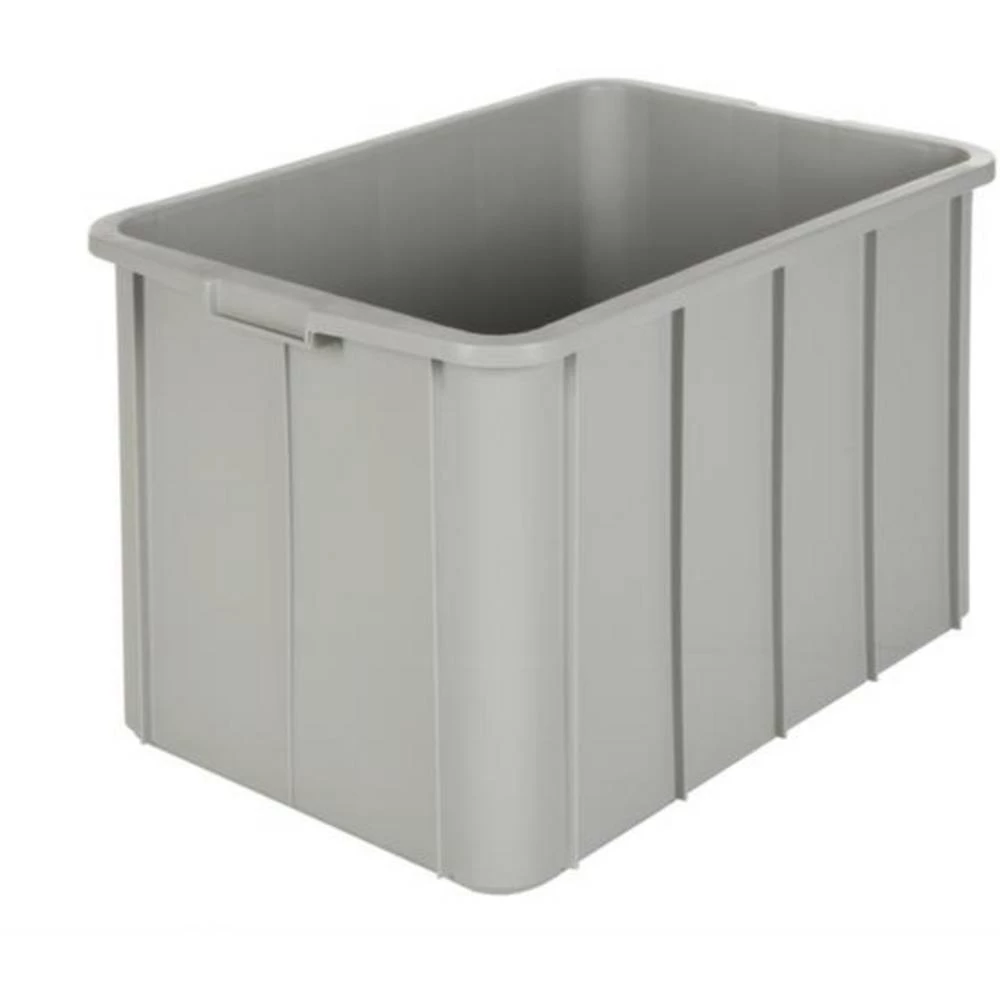 Spremnik za slaganje Pogodna za hranu (D x Š x V) 670 x 450 x 410 mm Siva 1658528 1 ST slika