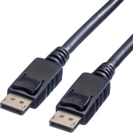 Value DisplayPort priključni kabel 3.00 m 11.99.5763 sa zaštitom crna [1x muški konektor displayport - 1x muški konektor