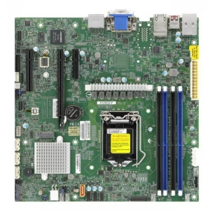 Supermicro MBD-X12SCZ-F matična ploča Baza Intel® 1200 Faktor oblika (detalji) Micro-ATX Set čipova matične ploče Intel® W480 slika