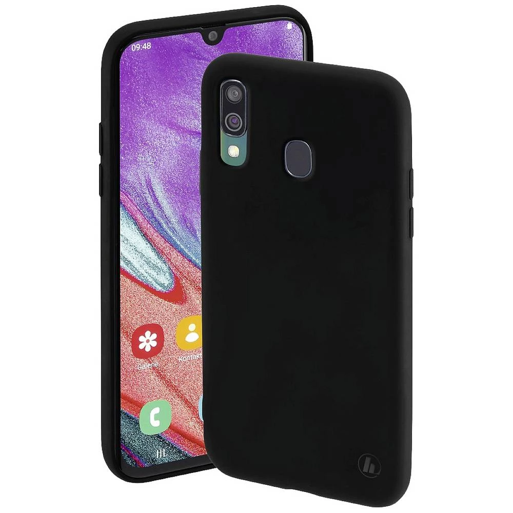 Hama Finest Feel etui Samsung Galaxy A40 crna slika