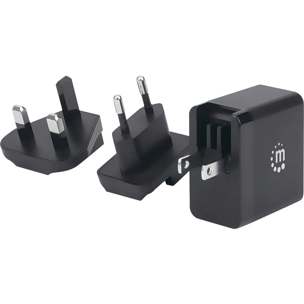 Manhattan 102278 USB punjač utičnica Izlazna struja maks. 3 A 1 x ženski konektor USB-C™ USB power delivery (USB-PD), s slika