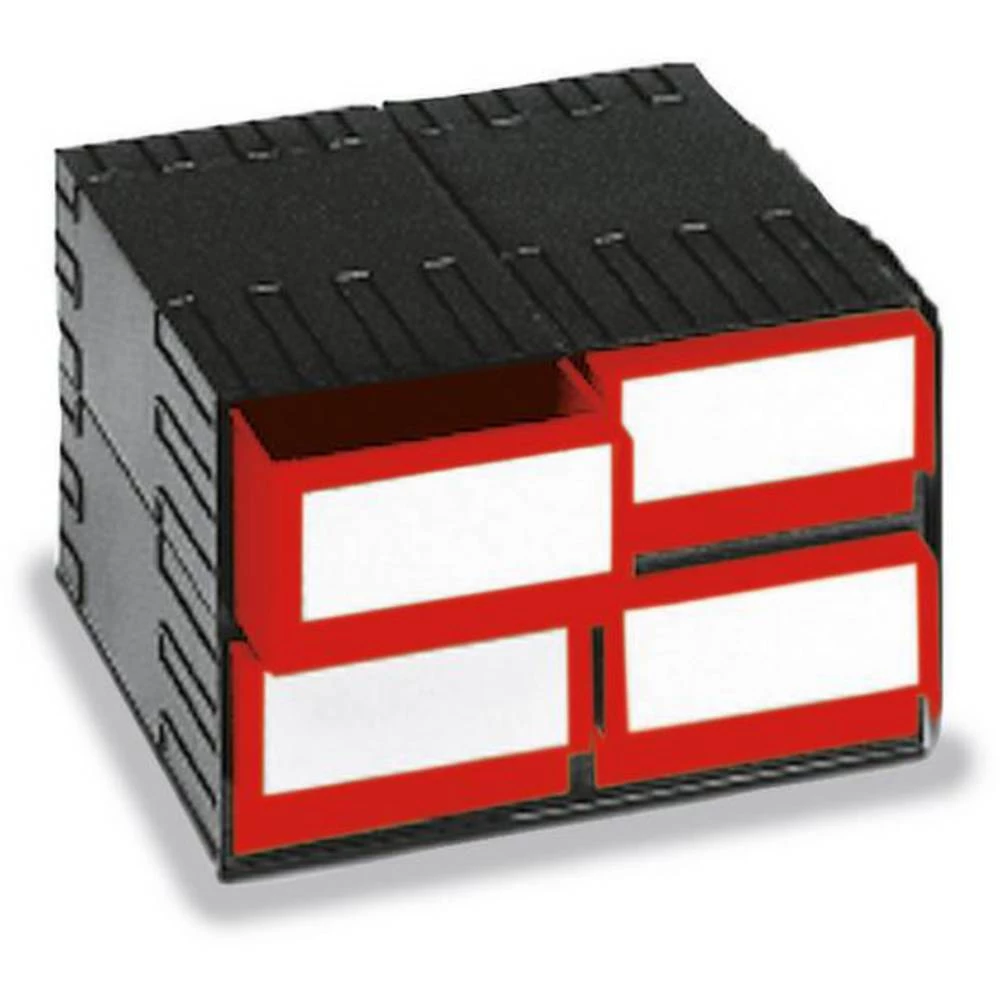 Ormarić s ladicama (Š x V x d) 332 x 202 x 345 mm Crvena 1658643 1 ST slika